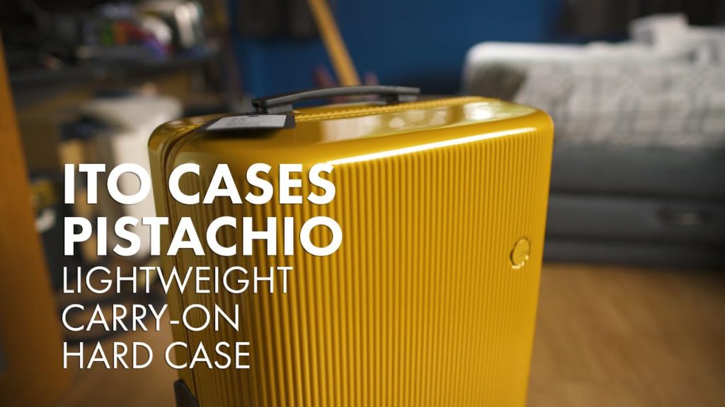 FIRST LOOK - ITO Cases Pistachio [Lightweight Carry-On Hardside Luggage]