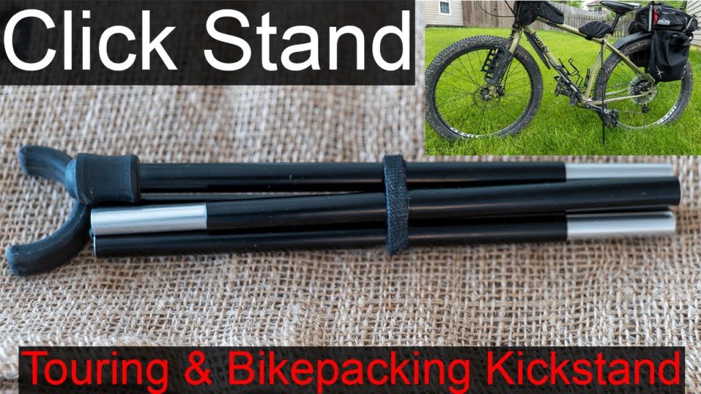Click Stand | Bicycle Kickstand for Touring and Bikepacking