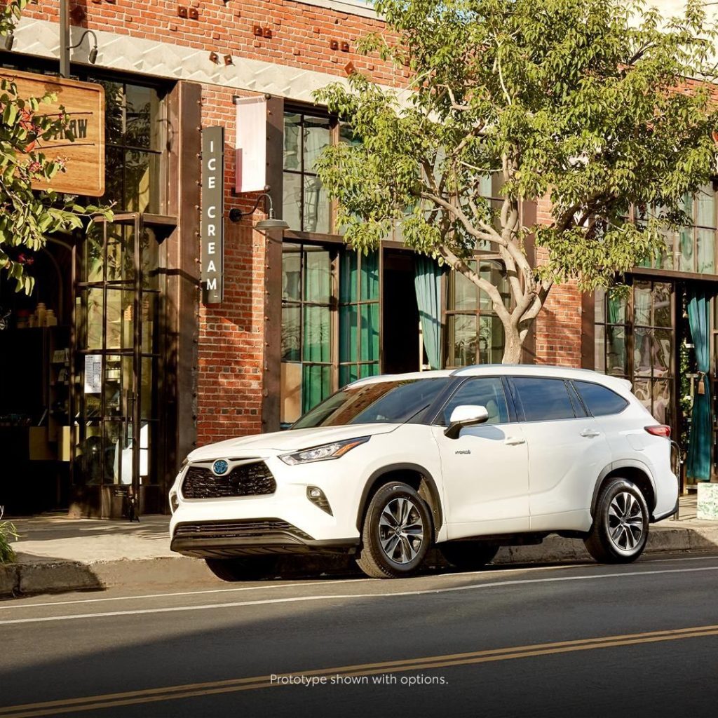 Arrive in style, together. #Highlander #Hybrid...