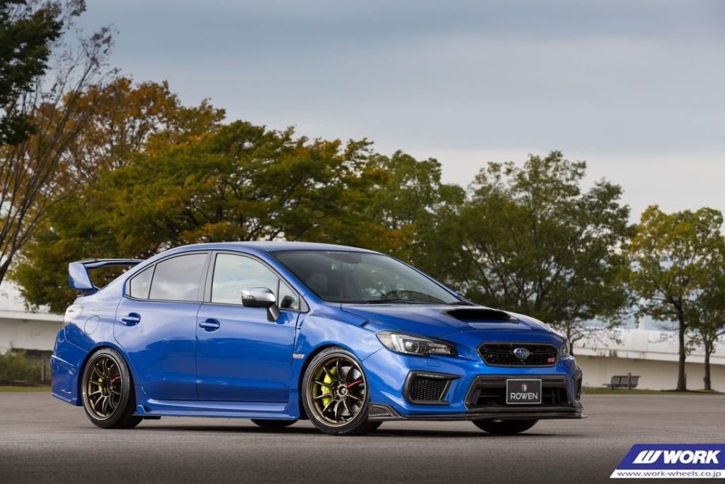 @rowen_jp Subaru STI on NEW WORK Emotion ZR10 #artofwheel #zr10...