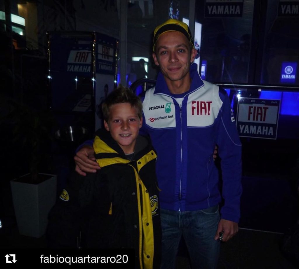Some dreams to come true, even if it takes 10 years. Just ask @fabioquartararo20...