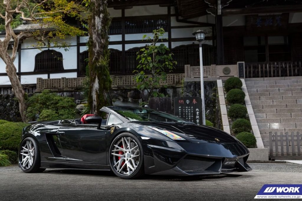 I's Lamborghini Gallardo on WORK Gnosis CVX #artofwheel #gnosiscvx...