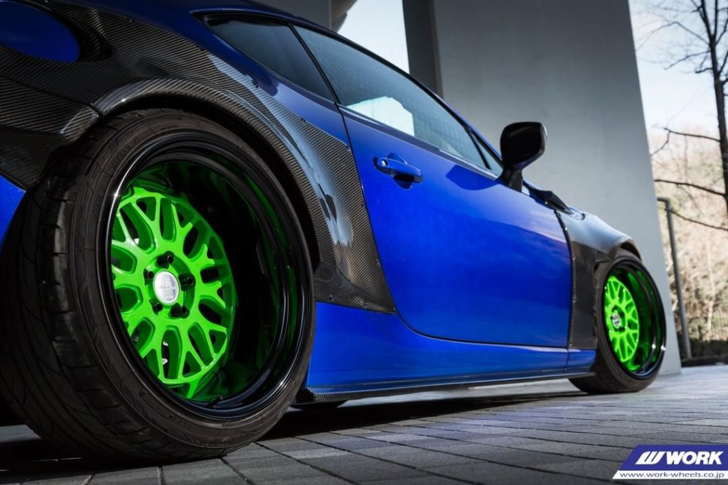 70 MOTORING Toyota 86 on WORK Seeker MX #artofwheel #seekermx @emiiiiii86...