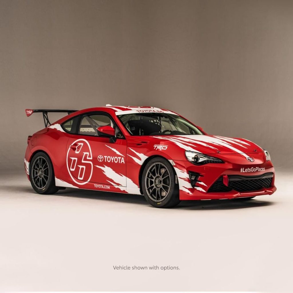 86'em on the track. 
#Toyota86...