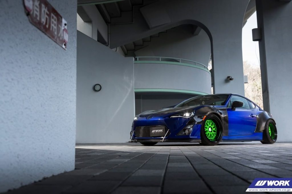 70 MOTORING Toyota 86 on WORK Seeker MX #artofwheel #seekermx @emiiiiii86...