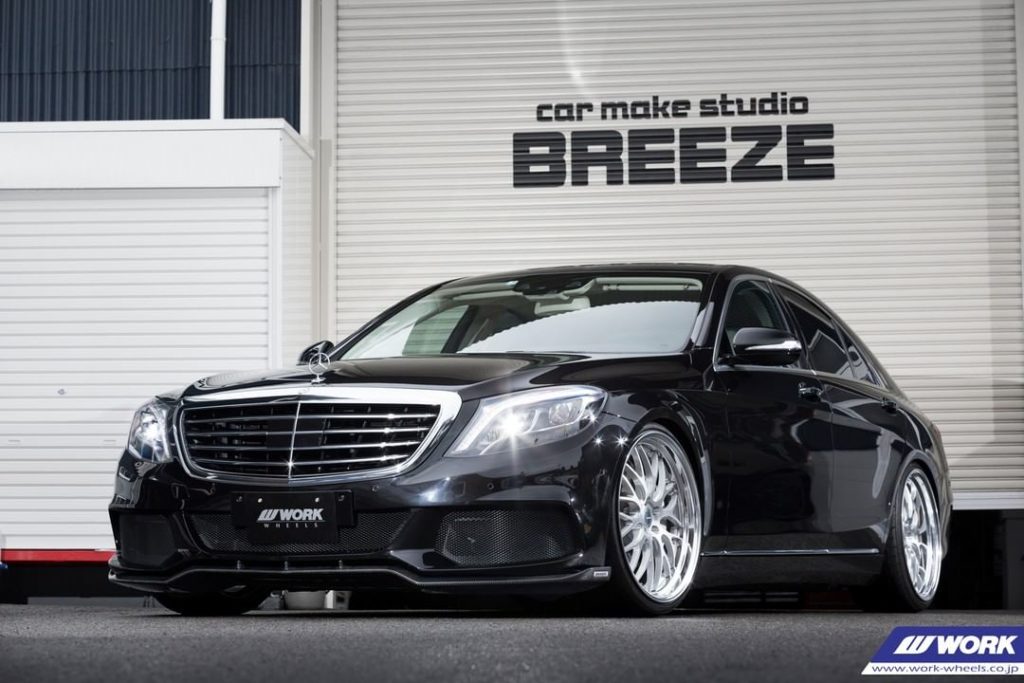 CAR MAKE STUDIO BREEZE Mercedes-Benz S400 on WORK Gnosis HR201 #artofwheel #gnos...
