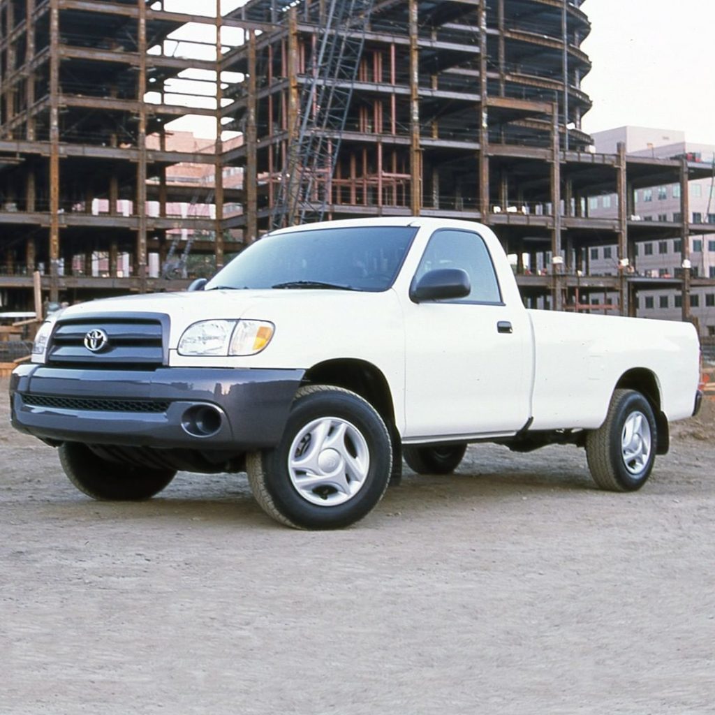 Worksites feel less like work with #Tundra. #TBT 2003...