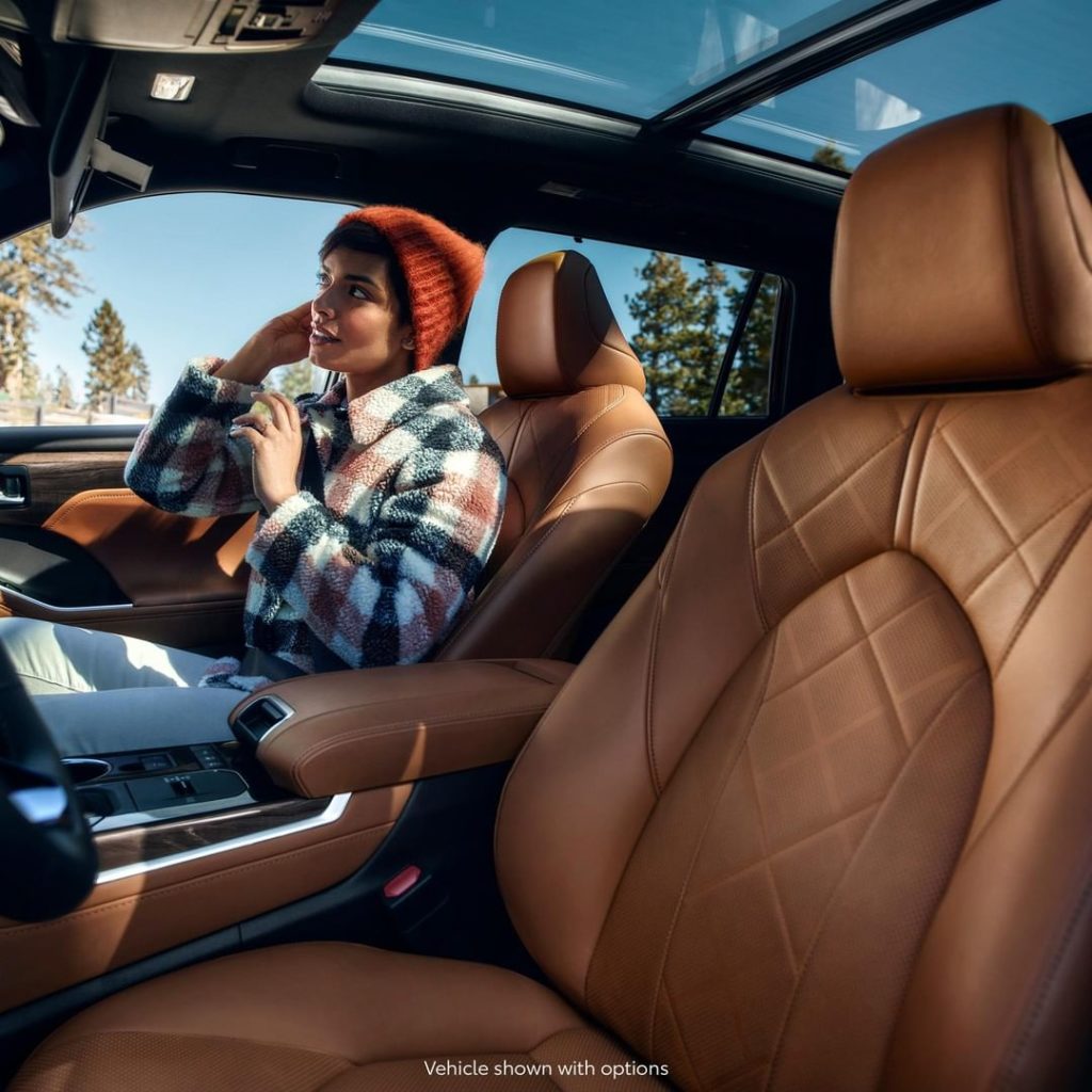 Comfort is always key! Available heated and ventilated front seats in the all-ne...