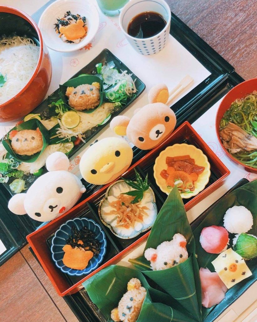 The Arashiyama Rilakkuma Tea House has some adorable eats on offer, including th...