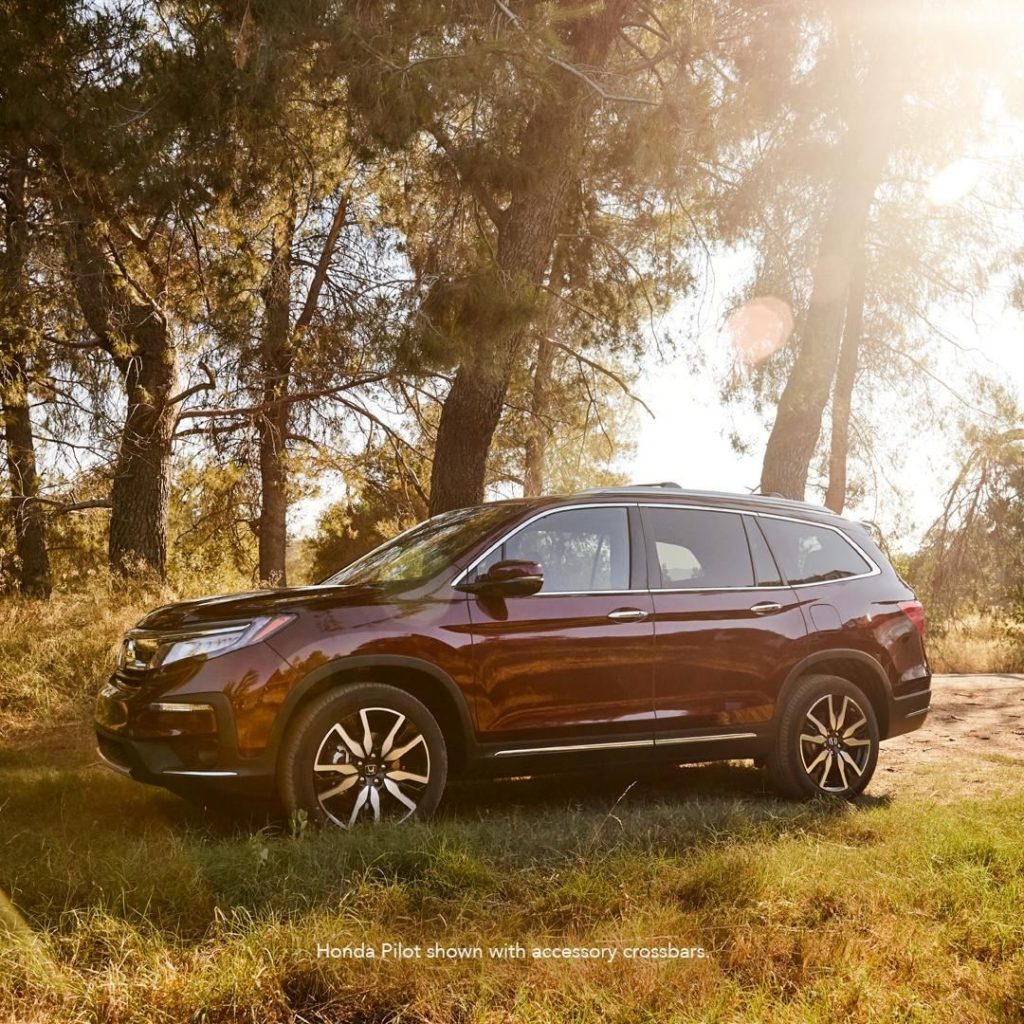 Bask in the sun. #HondaPilot...