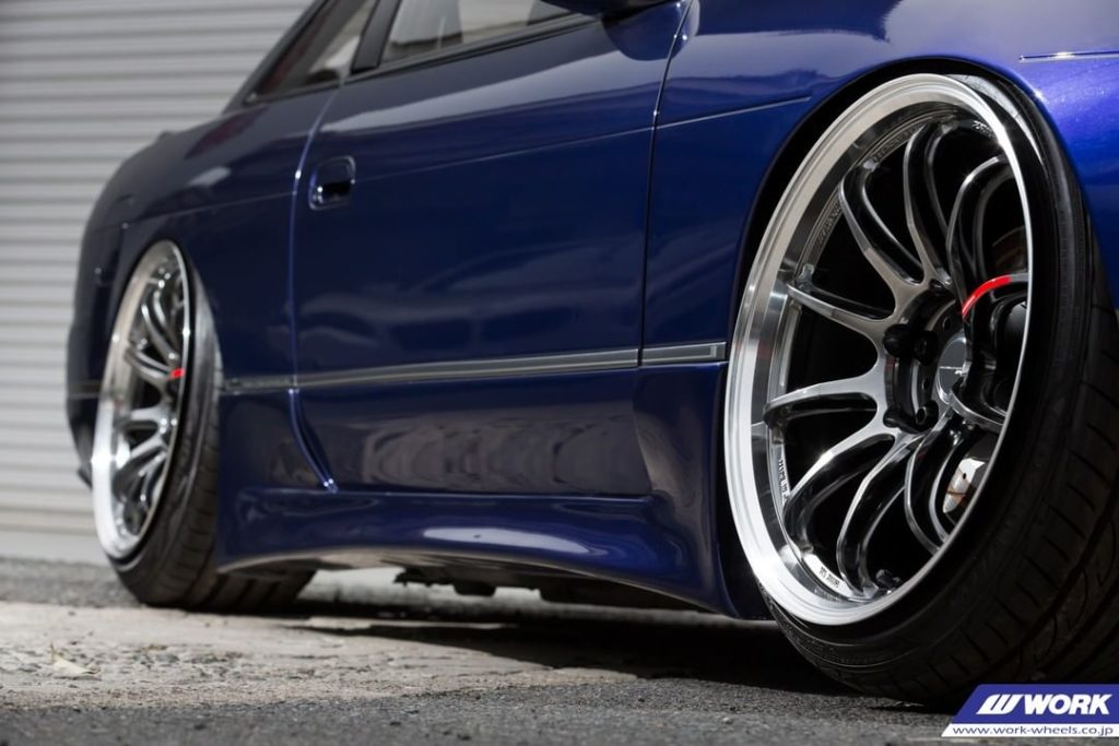 E PRIME @e.prime_daito Nissan Silvia on NEW WORK Emotion ZR10 #artofwheel #emoti...