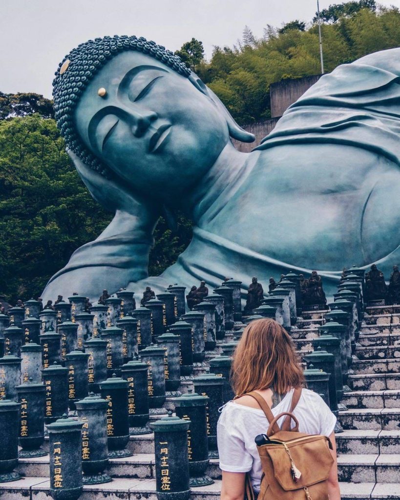 Fukuoka's Nanzo-in Temple is home to this giant reclining Buddha statue, and the...