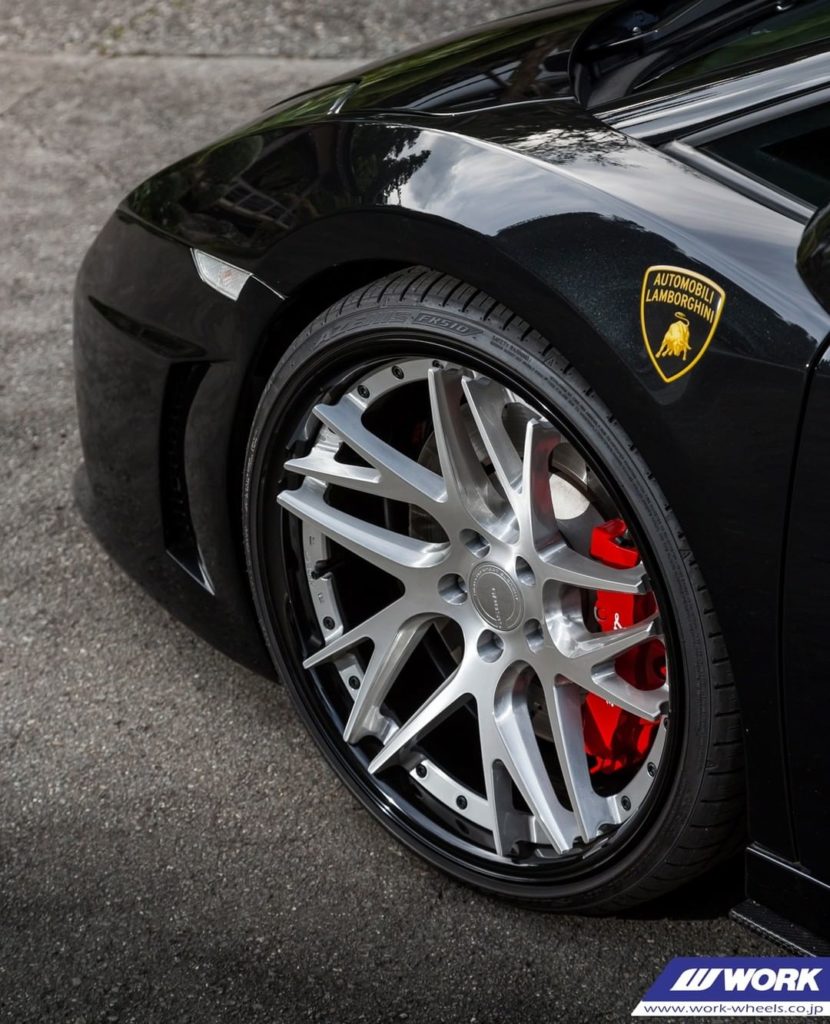 I's Lamborghini Gallardo on WORK Gnosis CVX #artofwheel #gnosiscvx...