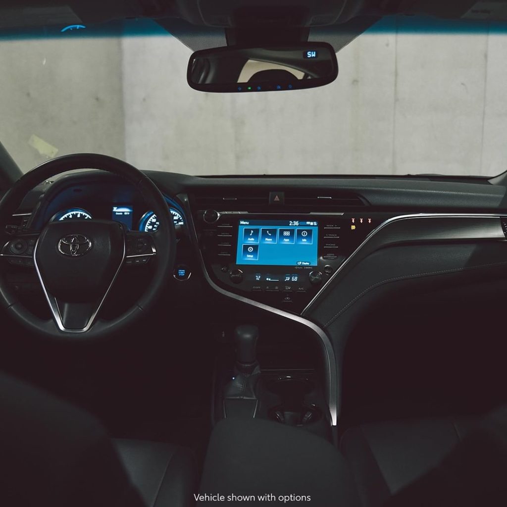 Emerge from the shadows in style! #Camry Nightshade Editions welcomes passengers...