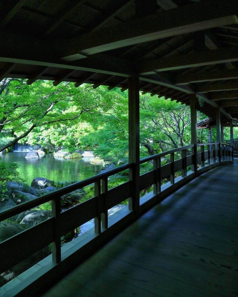 Visit Japan: Enjoy the lush greenery and beautiful view of Himeji Castle from Kokoen Garden i… Enjoy the lush greenery and beautiful view of Himeji Castle from Kokoen Garden i...