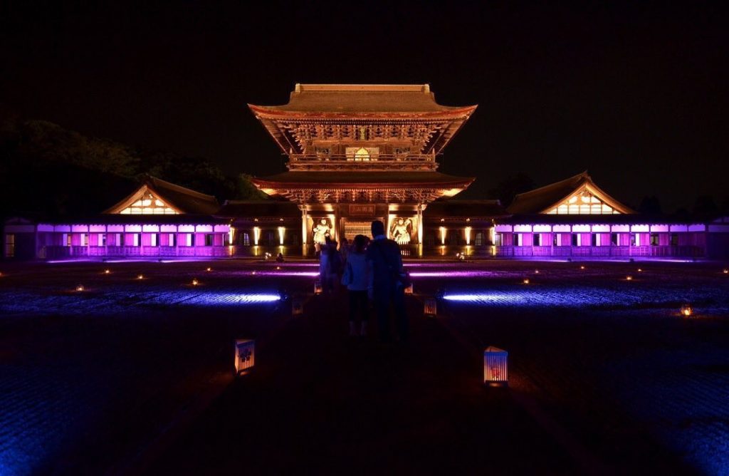 Toyama Prefecture’s national treasure Zuiryuji Temple offers nighttime illuminat...