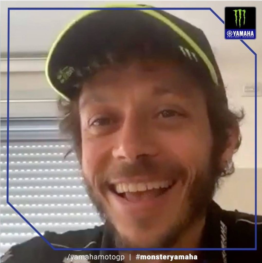 Now @maverick12official and @valeyellow46 are able to train outside again, do th...