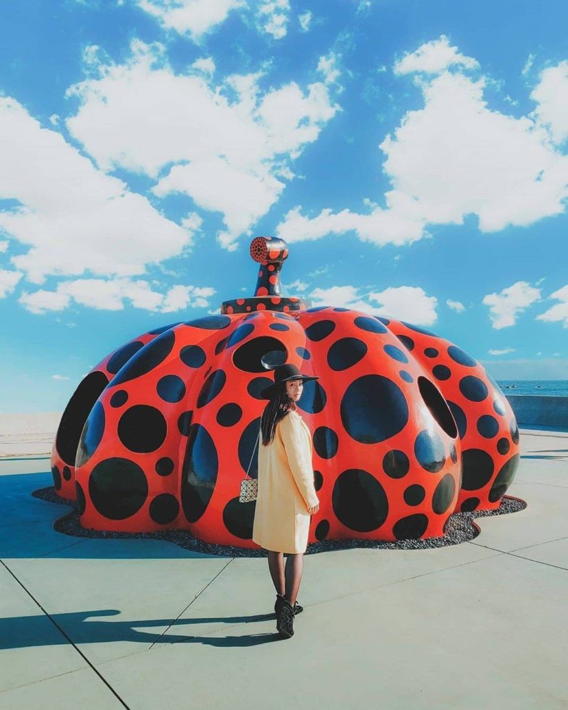 Polka dots are always in style when they're designed by Yayoi Kusama! Two of her...