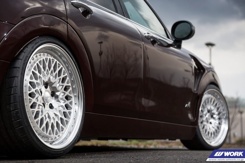 Ms FACTORY @msfactory2013 Mini on WORK Gran Seeker CCX #artofwheel #ccx...