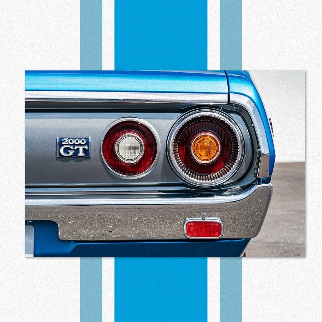 Ken & Mary’s #Skyline. #TBT #1972 #KenandMary #KenMeri #2000GT #C110 #Nissan...