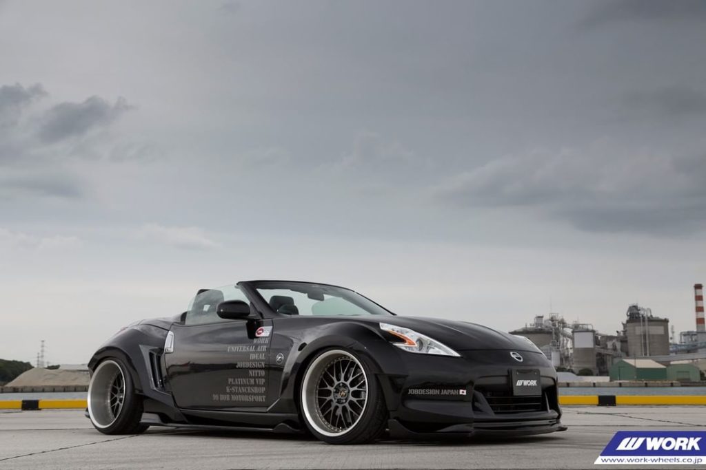 JOB DESIGN Nissan Z34 on WORK VS-XX #artofwheel #vsxx...