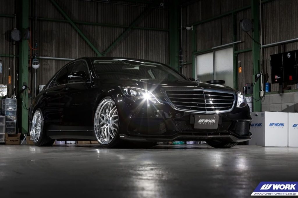CAR MAKE STUDIO BREEZE Mercedes-Benz S400 on WORK Gnosis HR201 #artofwheel #gnos...