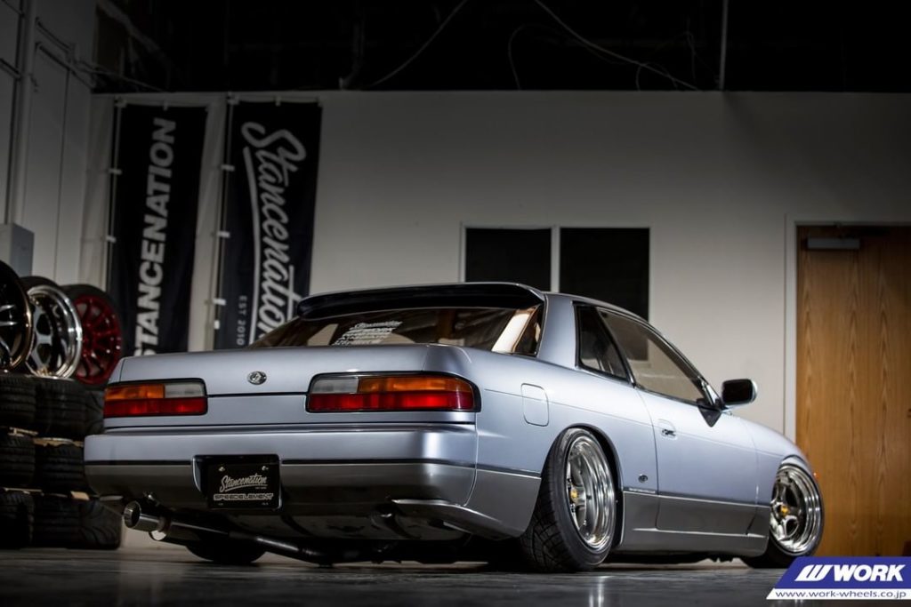 @stancenation Nissan Silvia on WORK Equip 40 #artofwheel #equip40 @sn_elvis...