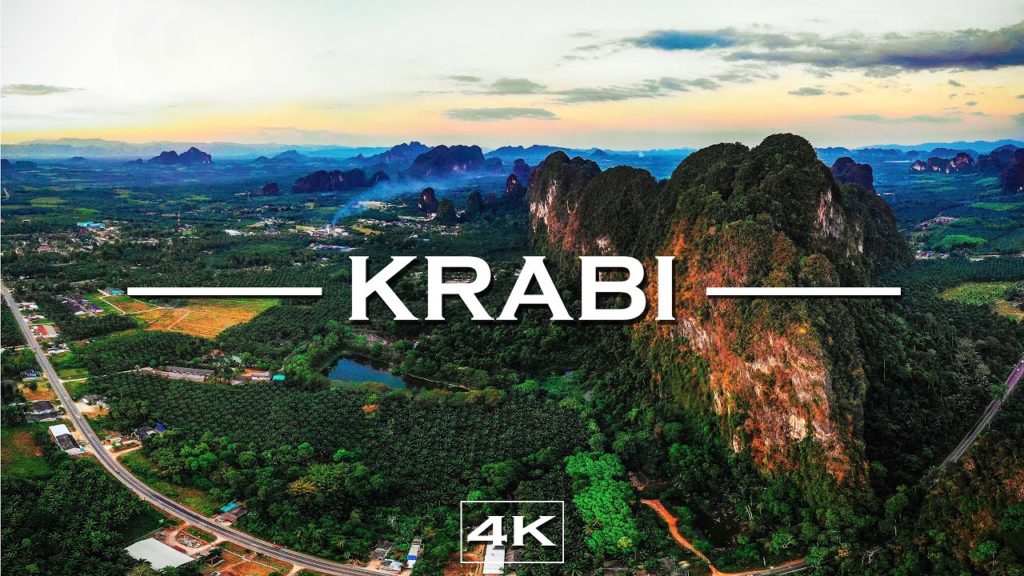 Krabi from the Air (4K) | Thailand |