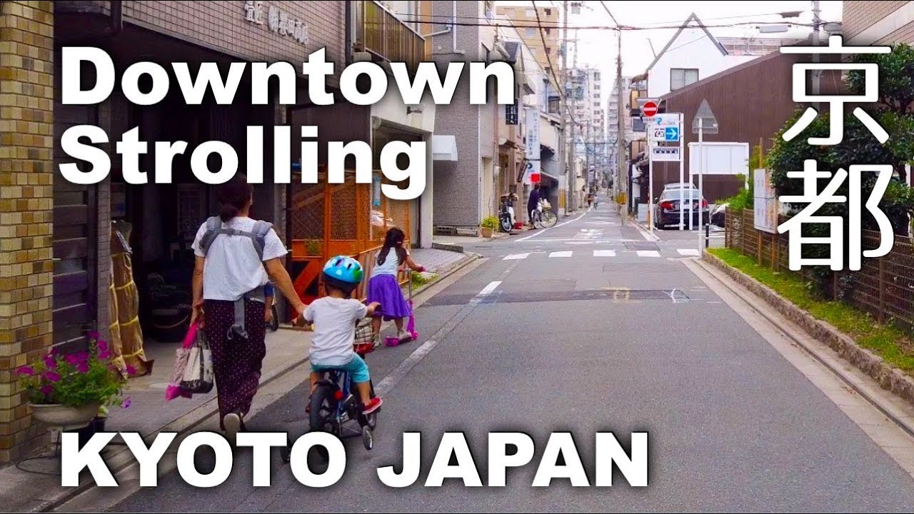 Kyoto, Gojo Ohashi Bridge to Shijo Omiya, Downtown Strolling [4K] POV ...