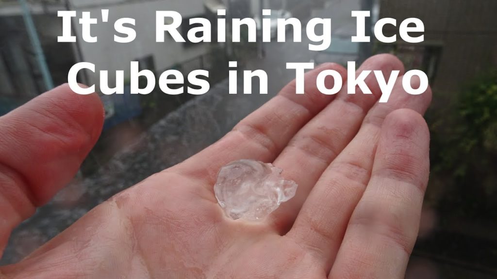 It's Raining Ice Cubes in Tokyo
