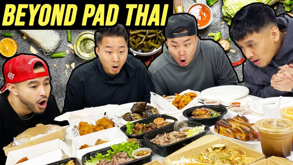 EPIC 7-COURSE THAI FOOD BATTLE (MUKBANG!) | Fung Bros
