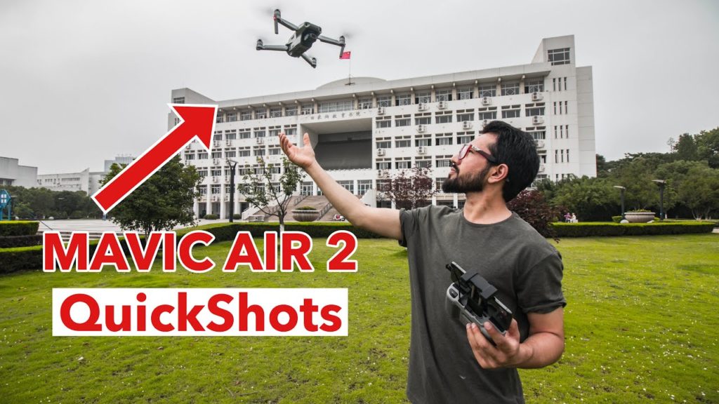 How to Use DJI Mavic Air 2 QuickShots ? [DJI Go Fly app usage for QuickShots  ] cinematic QuickShots