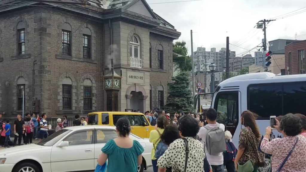 여름휴가 홋카이도 여행 - 오타루 오르골 당 시계탑 시보