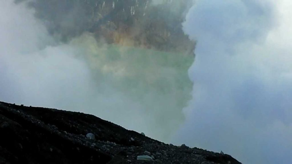 Smoke from Aso, Kumamoto