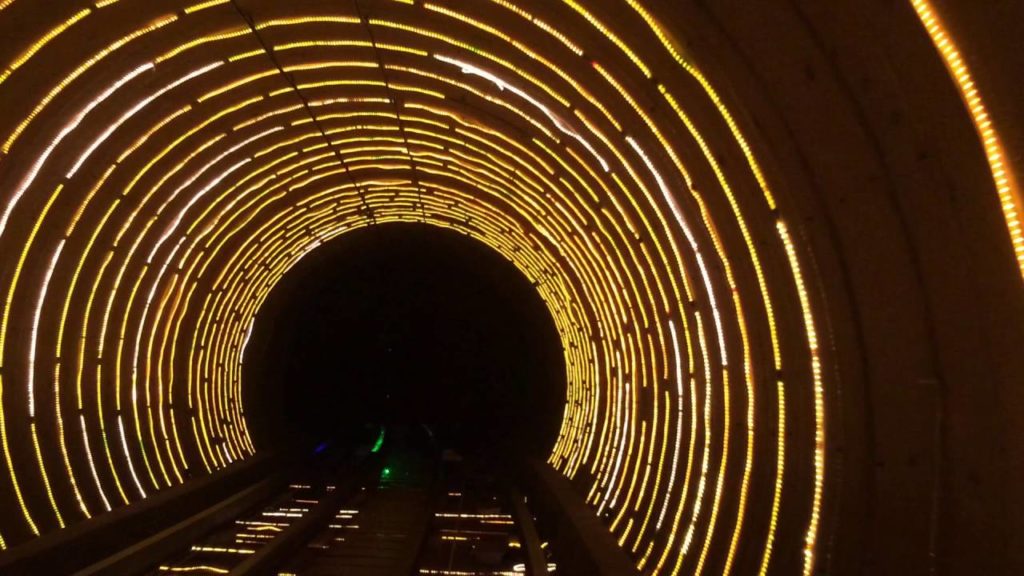 Shanghai, China - Bund Sightseeing Tunnel HD (2016)