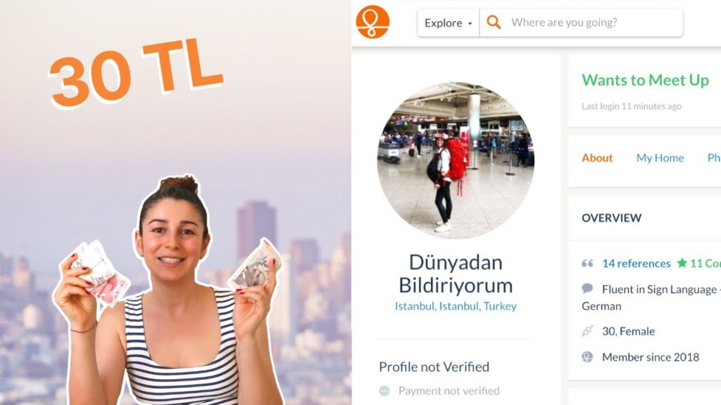 Pandemi Turizmi Vurdu - Couchsurfing ile BEDAVA Konaklamaya DEVAM ETMEK ve Alternatif Siteler