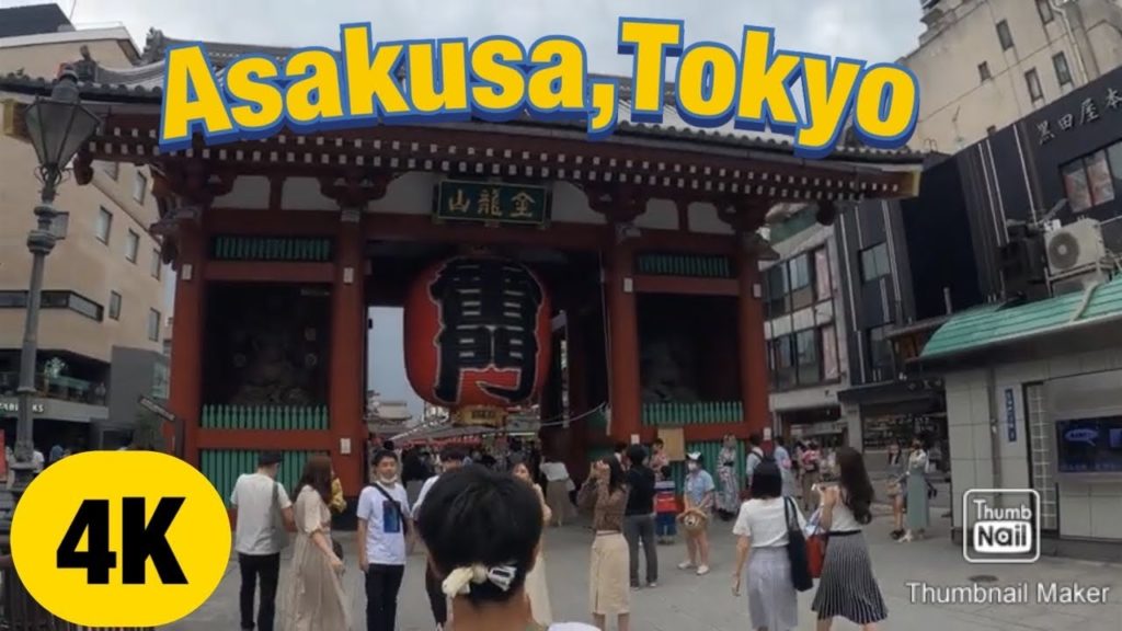 【4K】Walking in Asakusa, Tokyo, Japan Summer 2020 vol.1