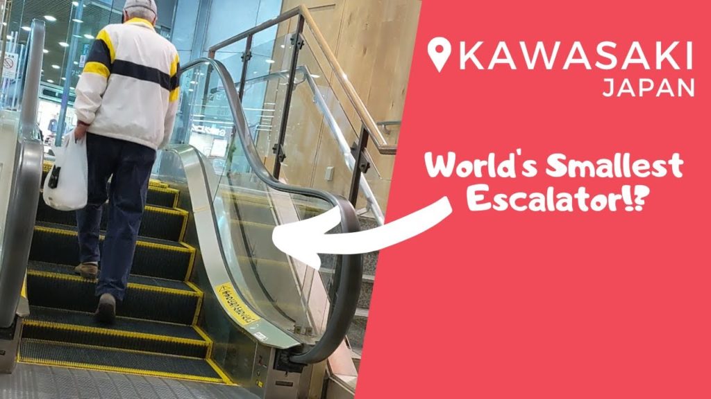 Exploring Kawasaki - World's Smallest Escalator, Arcades, MSG Factory - Tokyo Day Trip