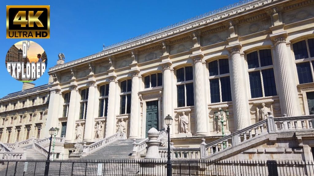 Explore Paris》Walking around  the Palais de Justice de Paris|| Île de la Cité 2020【4K】