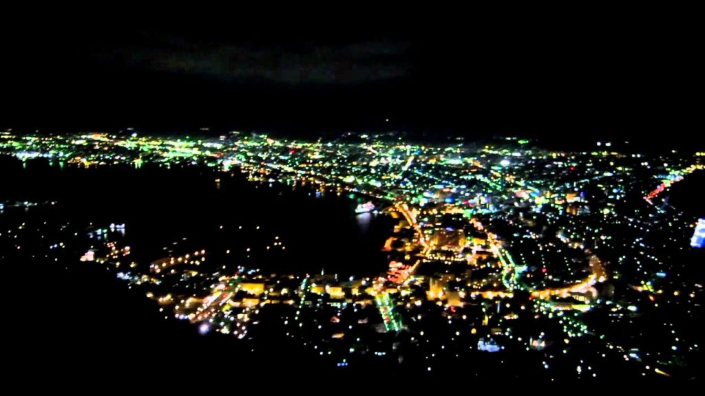 Hakodate nightview from ropeway