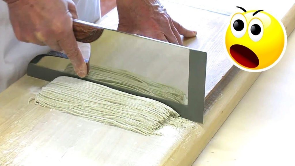 Japanese Street Food | How to Make Handmade Noodles of Japanese Professional Chefs