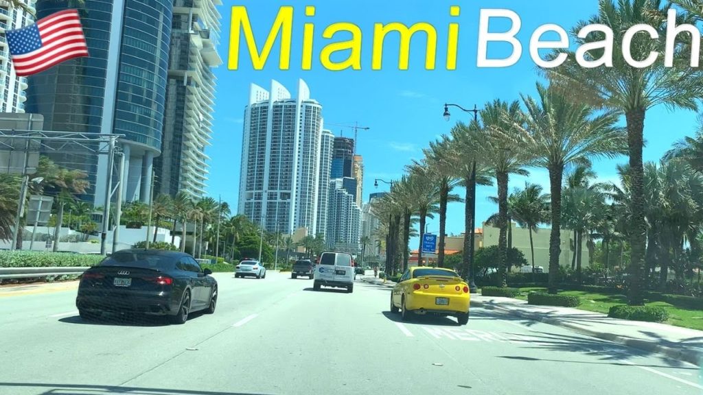 Miami Beach 4K Drive - Miami, FL - South Beach - USA