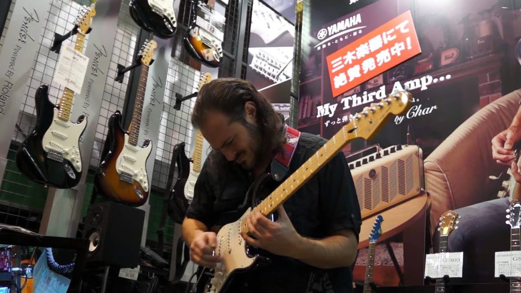 Alex Hutchings V-Guitar Station Tour @Osaka 2nd-4