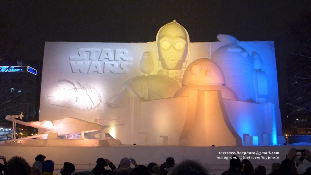 Star Wars at Sapporo Snow Festival 2019