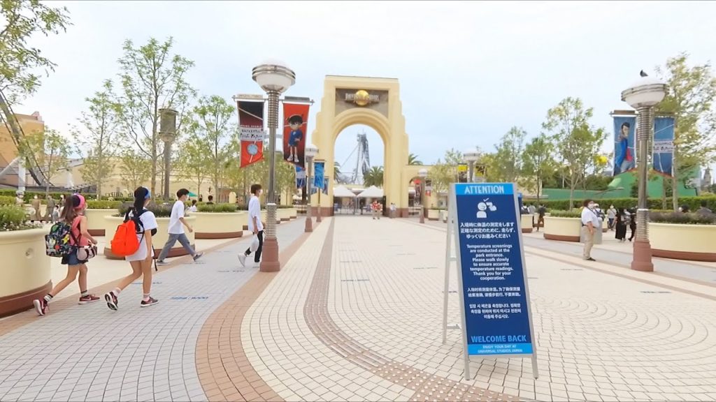 USJ入場制限中のユニバーサルシティウォーク大阪・散歩