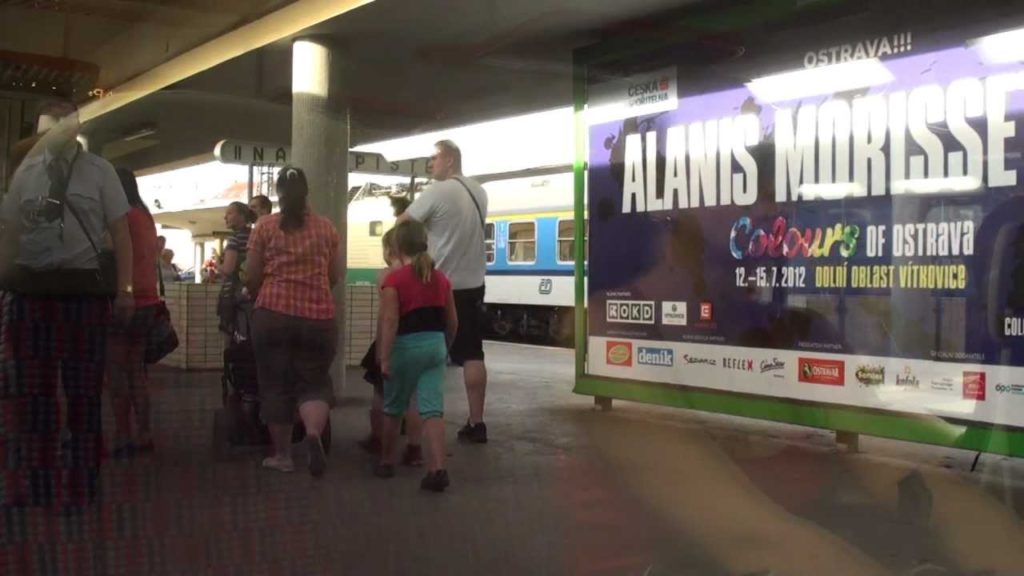 2012 Euro Travel #10 - Czech Republic #04 - Train ride from Karlštejn to Prague