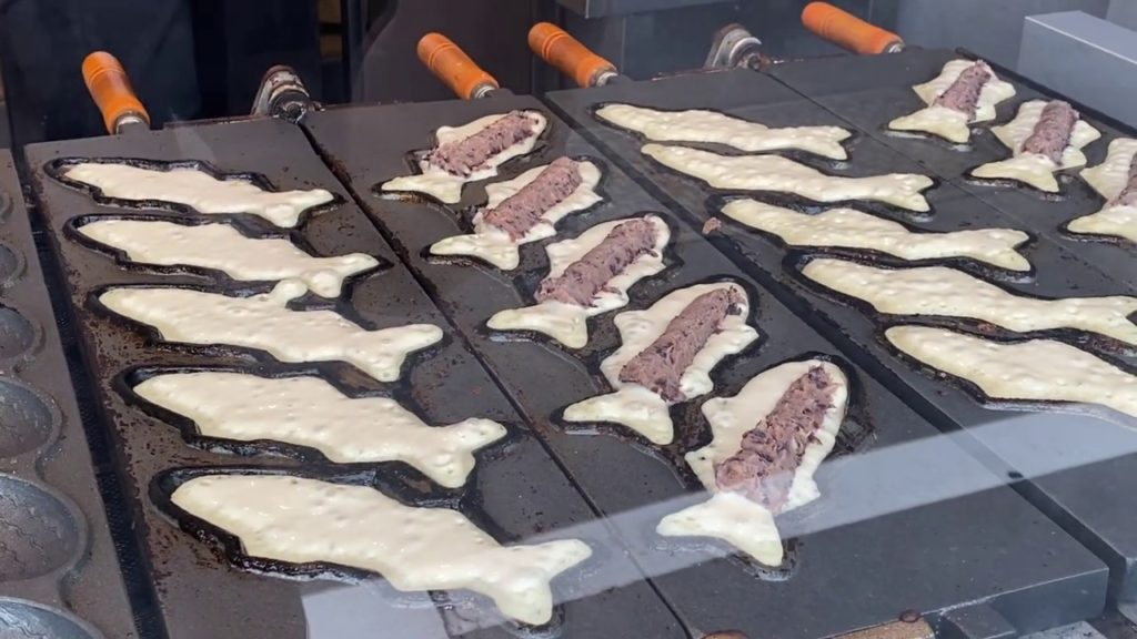 Brand-New Tokyo Taiyaki (Fish-Shaped Cake) Japanese Street Food