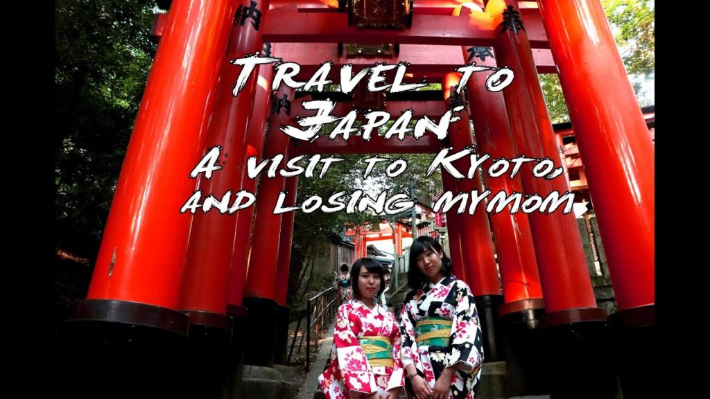 Trip to Japan: (Kyoto)  What you need to do before you loose someone in a vacation