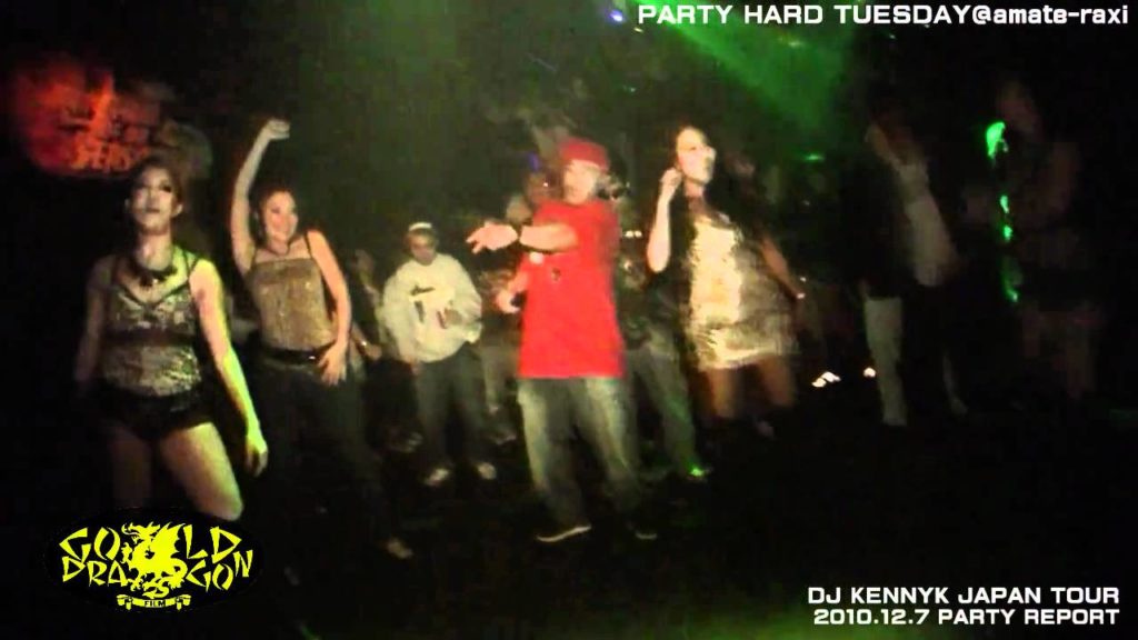 DJ KENNY JAPAN TOUR 2010 12 7@PARTY HARD TUESDAY 4