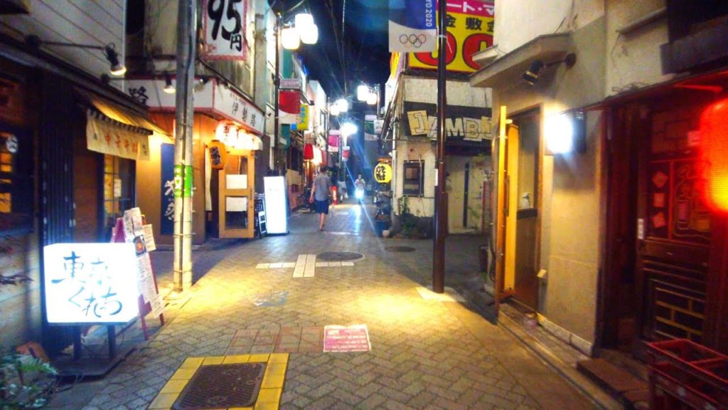 【4K】夜の阿佐ヶ谷を散歩 Night walk in Asagaya【June 2020】